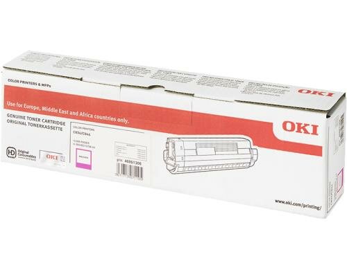 OKI Toner 46861306 magenta 10.000 Seiten, zu C-C824/834/844