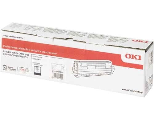 OKI Toner 46861308 schwarz 10.000 Seiten, zu C-C824/834/844