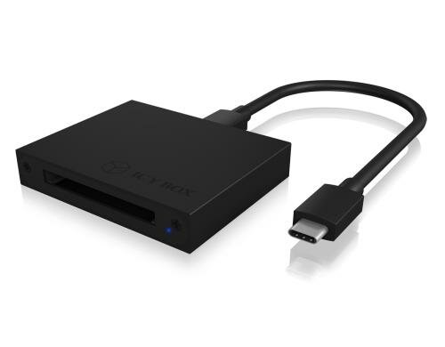 ICY BOX IB-CR402-C31, USB3.1 Multi-Kartenl. USB Type-C, schwarz, CFast 2.0