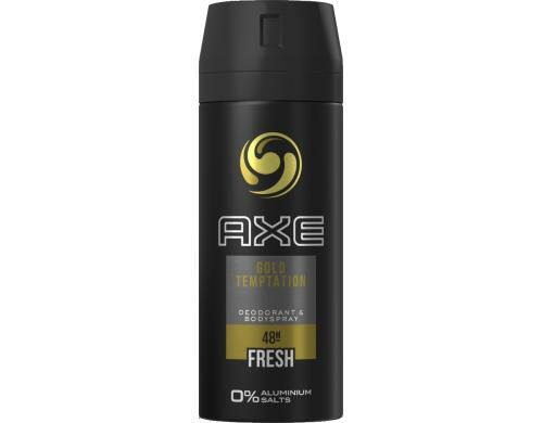 AXE Deo Spray Gold Temptation 150 ml 150 ml, aluminiumfrei