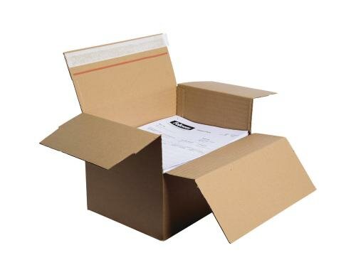 Fellowes Versandkarton FastFold A4 1 Stk, Aussenmasse: 22.40 x 2.30 x 31.20