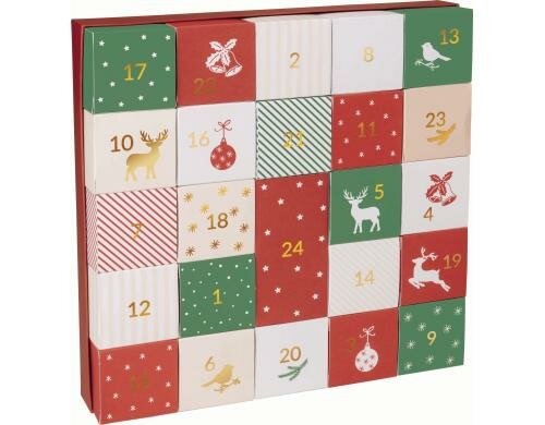 Stewo Adventskalender Farley 24 kleine Boxen