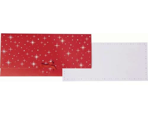 Stewo Geldgeschenk Karte Nova rot Grösse 23x11cm