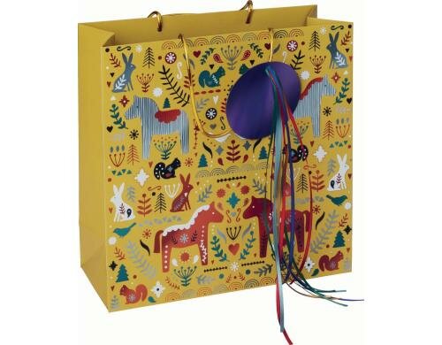Stewo Geschenktasche Yule Grösse 25x10x25cm