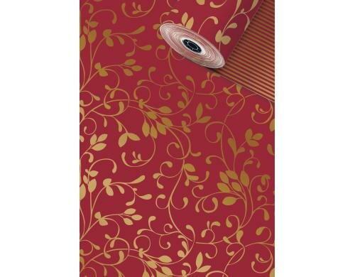 Stewo Geschenkpapier Sécaré Miron rot Grösse 70cm x 250m, für Business Kunden