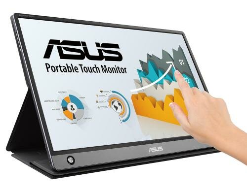 ASUS ZenScreen Touch MB16AMT 15.6 1920x1080, USB-C, inkl. USB-A Adapter