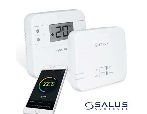 Salus Thermostat  RT310i Regelung Smartphone, Tablet oder PC
