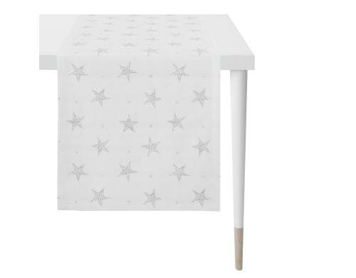 APELT Tischläufer Christmas Elegance 48 x 140 cm, 70% Polyester, 30% Viskose