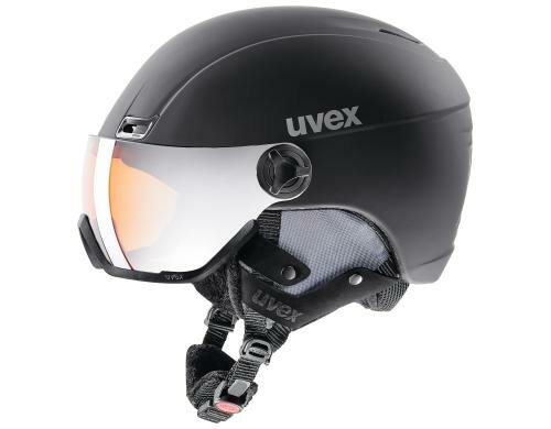 Uvex hlmt 400 visor style black mat, mirror silver, S2 58-61