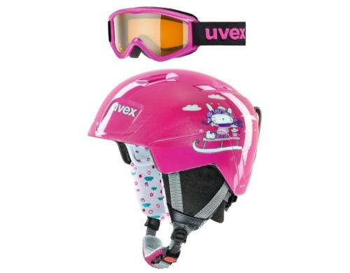 Uvex manic set pink snow bunny 51-55