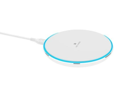 XQISIT Wireless Charger 10W weiss
