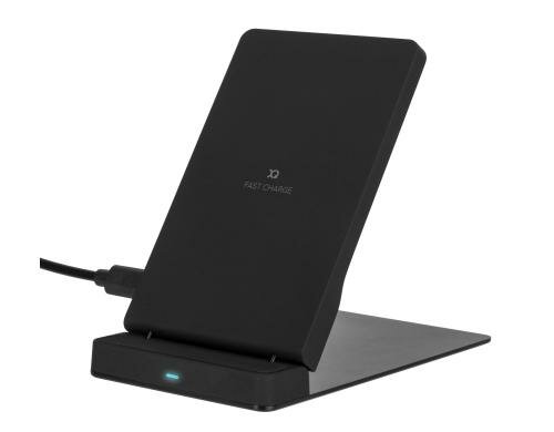XQISIT Wireless Stand Charger 10W schwarz