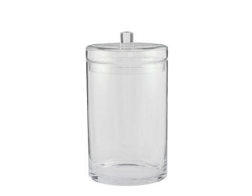 Kaheku Dose Ebos Klarglas Ø 15 cm, Höhe 23 cm
