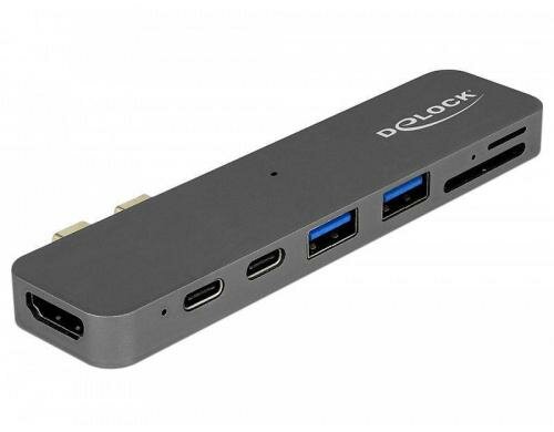 Delock 87740 Dockingstation nur für Macbook,HDMI,USB 3.1, Thunderbolt