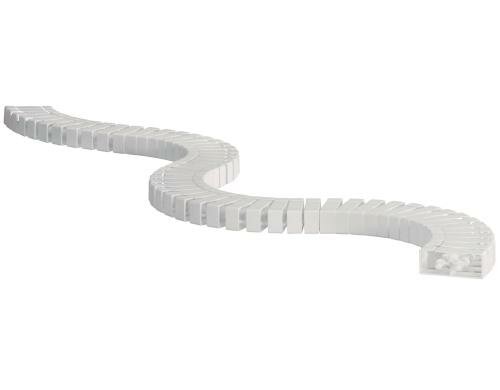 Max Hauri FlexII Kabelschlange Set schwarz, 125cm, 65 Glieder
