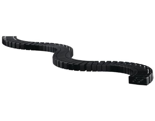 Max Hauri FlexII Kabelschlange Set1 schwarz, 75cm, 38 Glieder