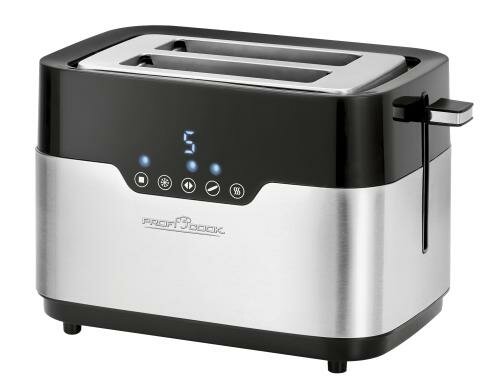 Profi Cook Toaster PC TA 1170 Edelstahlgehäuse, 920 Watt, 7 Stufen