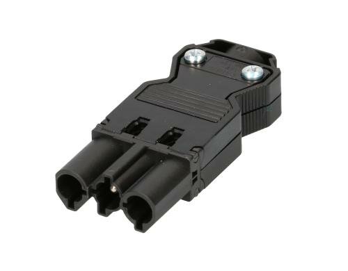 Wieland Steckerteil GST18i3 3P schwarz, Schraubanschluss, 250V