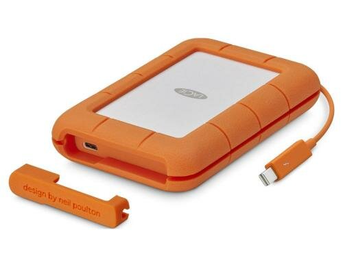 HD LaCie Rugged 2TB Thunderbolt USB-C 1x Thunderbolt, USB-C, USB 3.0
