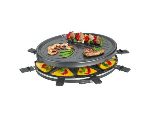 Clatronic Raclette RG 3517 8 Pers., 1400 Watt, Grillplatte