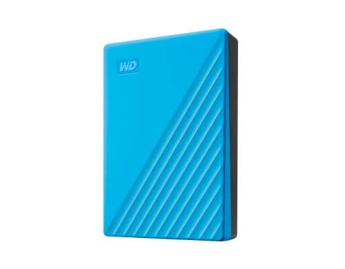 My Passport, 2.5 USB 4TB, Blau 19.15mm, USB 3, 256-bit hardware encryption