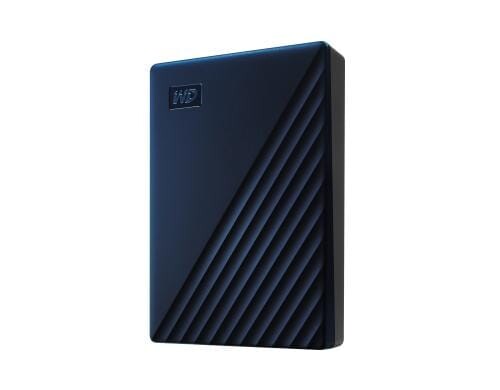 My Passport for Mac, 2.5 USB 4TB, Blau 19.15mm, USB 3, 256-bit hardware encryption