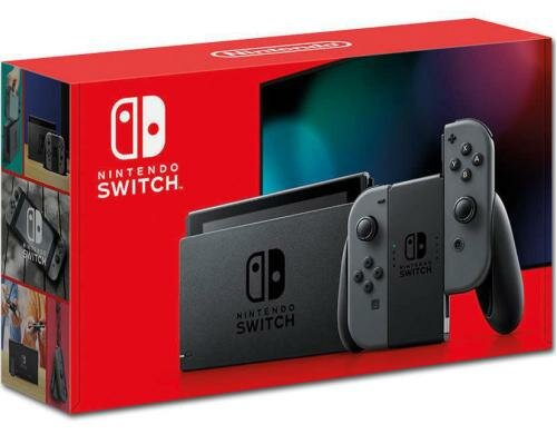 Nintendo Switch Grau Alter: 3+, Revision 2019
