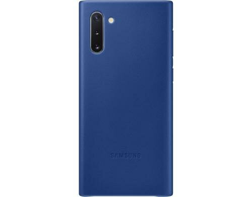 Samsung EF-VN970L Leather Cover blue f Galaxy Note10