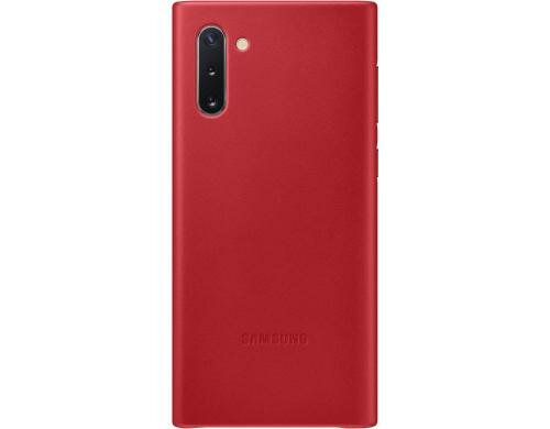 Samsung EF-VN970L Leather Cover red f Galaxy Note10
