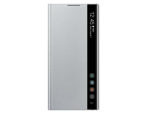 Samsung EF-ZN970C Clear View Cover silver f Galaxy Note10