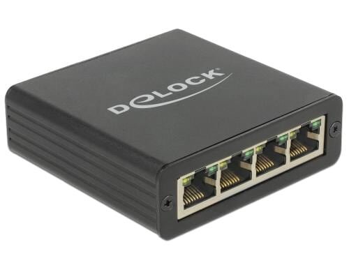 Delock: 4x Gigabit LAN zu USB3.0 Adapter Jeder Port ist unabhängig konfigurierbar