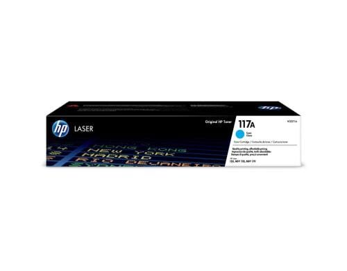 HP Toner 117A - Cyan (W2071A) Seitenkapazität ~ 700 Seiten