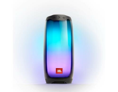 JBL Pulse 4, Portabler Bluetooth Speaker schwarz, IPX7 Wasserdicht, LED Lichtshow