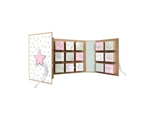 URSUS Adventskalender-Set Sterne Grösse 22.4 x 16.1 x 5.3 cm