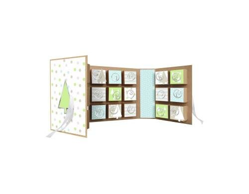 URSUS Adventskalender-Set Tannenbaum Grösse 22.4 x 16.1 x 5.3 cm