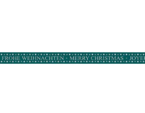 URSUS Washi Tape Frohe Weihnachten Grösse: 15 mm x 10 m