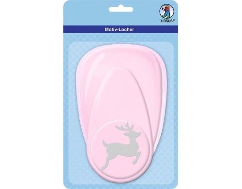 URSUS Motivlocher JUMBO ca 7.5 cm, Rentier