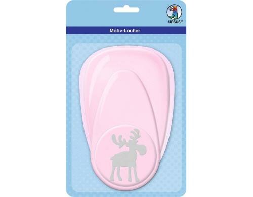 URSUS Motivlocher JUMBO ca 7.5 cm, Elch