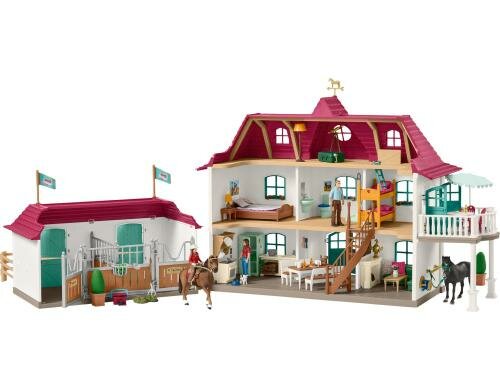 Schleich HC Grosser Pferdehof mit Wohnhaus