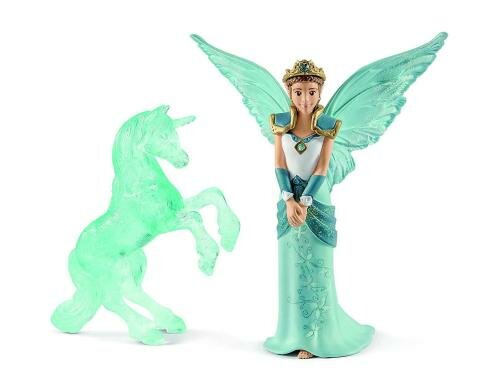 Schleich bayala MOVIE Eyela mit Einhorn Eisskulptur