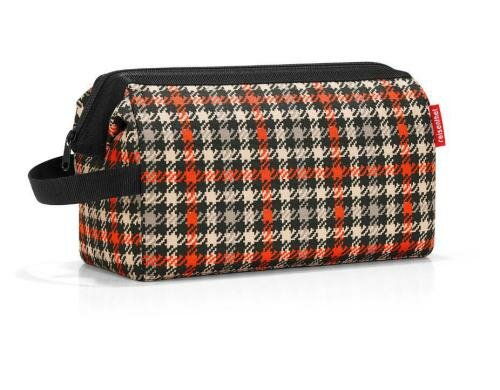 Reisenthel Necessaire travelcosmetic 6l glencheck red, 30 x 21 x 13.5 cm