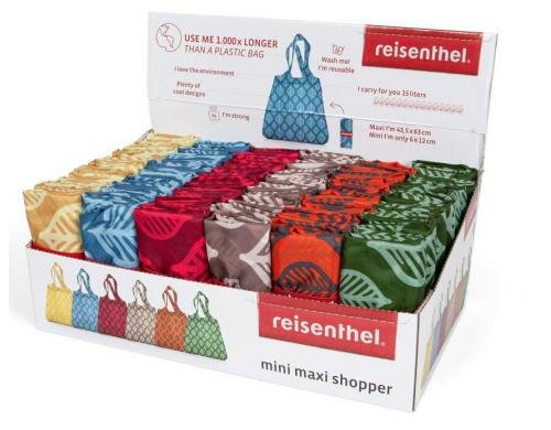 Reisenthel Einkaufstasche mini maxi shopper Display mit 48 Taschen - collection 22