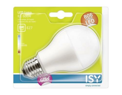 Philips LED Lampe P45 5W (40W) WW klar D 470lm, dimmbar, 2700K, 15000h, E14