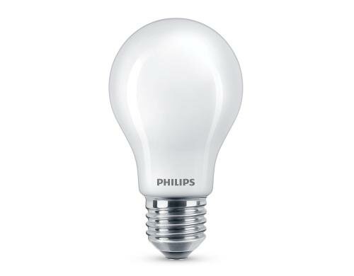 Philips LED Lampe A60 7W (60W) matt WW ND 806lm, nicht dimmbar, 2700K 15000h, Duo