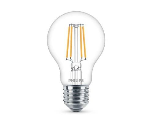 Philips LED Lampe A60 4.3W (40W) WW ND 470lm, nicht dimmbar, 2700K, 15000h, duo