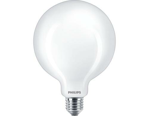 Philips LED Lampe G120 7W (60W) WW matt ND 806lm, nicht dimmbar, 2700K, 15000h