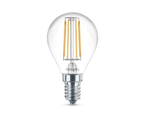 Philips LED Lampe P45 4.3W (40W) WW ND 470lm, nicht dimmbar, 2700K, 15000h, duo