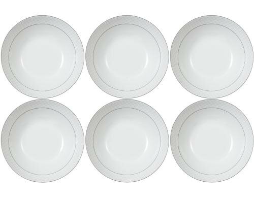 Seltmann Salatschüssel 23cm Holi D: 23cm H: 8cm, Porzellan, Grau