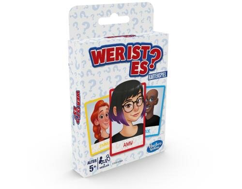 Hasbro Wer ist es? Kartenspiel Alter ab: 5 Jahre