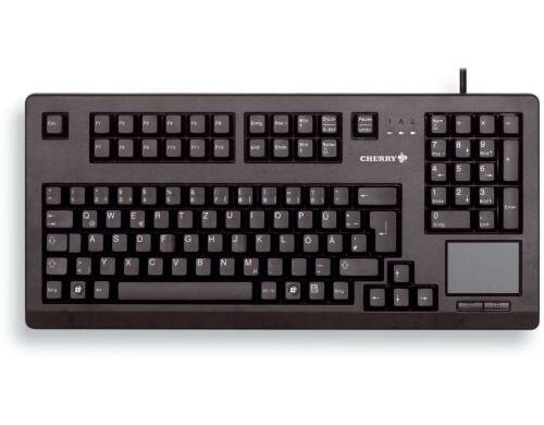 Cherry Touch Board  G80-11900 DE-Layout USB 19, schwarz